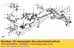 doos, ecu van Honda, met onderdeel nummer 50420HP6A00, bestel je hier online: