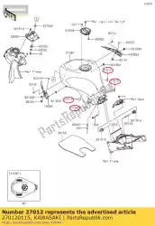 Qui puoi ordinare gancio da Kawasaki , con numero parte 270120115: