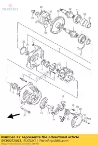 suzuki 0939052003 c ring - Bottom side