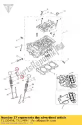 Here you can order the tappet bucket dia 25. 4 from Triumph, with part number T1130494: