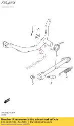 Aquí puede pedir pedal comp, brak de Suzuki , con el número de pieza 4311014H00: