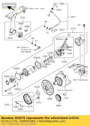 Aquí puede pedir amortiguador, interruptor magnético zx1100- de Kawasaki , con el número de pieza 921611720: