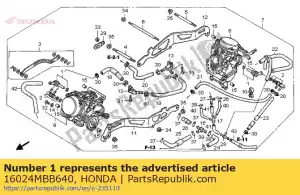 Honda 16024MBB640 gezamenlijke set - Onderkant