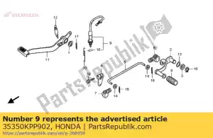 honda 35350KPP902 sw assy,rear stop - Bottom side