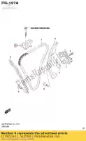 1278235F11, Suzuki, guide, chaîne à cames suzuki  gsr gsx r gsx s 600 750 1000 2000 2001 2002 2003 2004 2005 2006 2007 2008 2009 2010 2011 2012 2014 2015 2016 2017 2018 2019, Nouveau