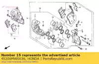 45200MW0036, Honda, étrier assy, ??r fr honda cbr fireblade rr cbr900rr 900 , Nouveau