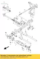 2531042F00, Suzuki, camma, cambio marcia suzuki gsx 1400 2002 2003 2004 2005 2006 2007, Nuovo