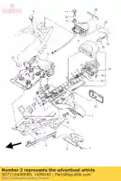 3D7216400000, Yamaha, tylny ogranicznik rozwórki yamaha  wr 250 2008 2009 2010 2011 2012 2013 2014 2015 2016 2017 2018 2019 2020, Nowy