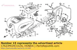 Ici, vous pouvez commander le jeu de couvertures, fr. Haut (wl) * type1 * (type1) auprès de Honda , avec le numéro de pièce 17623MCHC10ZA: