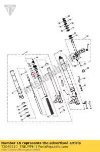 triumph T2046220 spring adj plate, comp - Bottom side