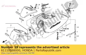 honda 61110388000 plug, useless hole - Bottom side