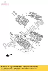 cilinderkop 2 head van Yamaha, met onderdeel nummer 1FKW11120100, bestel je hier online: