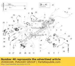 Qui puoi ordinare cablaggio faro con cablaggio da Piaggio Group , con numero parte 2D000169: