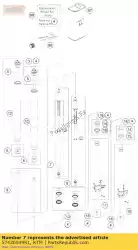 patroon set cpl. R / s van KTM, met onderdeel nummer 57430049S1, bestel je hier online: