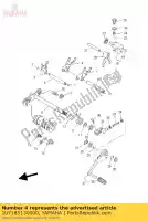 1UY185130000, Yamaha, fourche, changement de vitesse 3 yamaha yfm 350 2000 2001 2002 2003 2004 2005 2006 2007 2008 2009 2010 2011 2012 2013, Nouveau