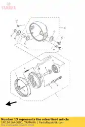 Aquí puede pedir apagador de Yamaha , con el número de pieza 1M1841646000: