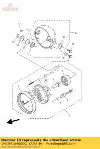 yamaha 1M1841646000 apagador - Lado inferior