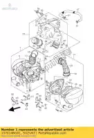 1370148G01, Suzuki, schonere, lucht r suzuki vzr 1800 2006 2007 2008, Nieuw