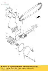 Tutaj możesz zamówić z? Batka, olej pu od Suzuki , z numerem części 1633114F00:
