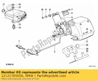 12121705656, BMW, connettore circolare bmw  750 1000 1100 1200 1984 1985 1986 1987 1988 1989 1990 1991 1992 1993 1994 1995 1996 1997 1998 1999 2000 2001 2002 2003 2004, Nuovo