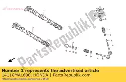Aquí puede pedir no hay descripción disponible en este momento de Honda , con el número de pieza 14110MAL600: