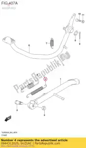 suzuki 0944312025 primavera - Lado inferior