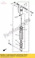 4DB222101000, Yamaha, ammortizzatore, posteriore yamaha yz yzlc 125, Nuovo