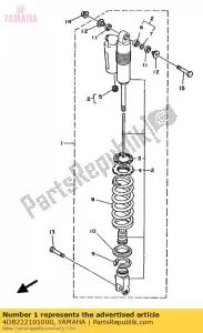 Yamaha 4DB222101000 zespó? amortyzatora, ty? - Dół