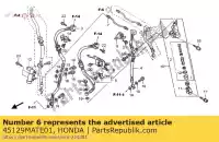 45129MATE01, Honda, w?? pomocniczy b, r. fr. hamulec honda cbr 1100 1999 2000 2001 2002 2003 2004 2005 2006 2007 2008, Nowy