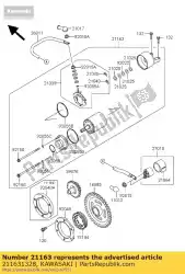 Tutaj możesz zamówić rozrusznik elektryczny od Kawasaki , z numerem części 211631328: