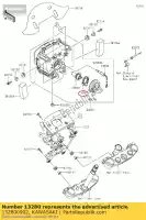 132800902, Kawasaki, 01 holder kawasaki klx230 230 , New