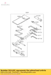 Here you can order the tool-wrench,ope from Suzuki, with part number K921101166: