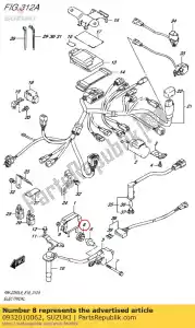 suzuki 0932010062 cushion - Bottom side