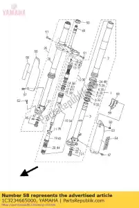 yamaha 1C3234665000 zacisk - Dół