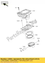 Here you can order the piston-engine kx250t7f from Kawasaki, with part number 130010088: