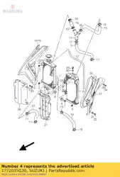 Here you can order the radiator comp,w from Suzuki, with part number 1772035G30: