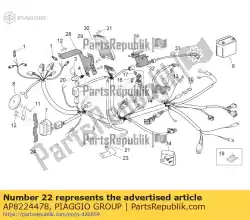 Tutaj możesz zamówić czujnik ci? Nienia od Piaggio Group , z numerem części AP8224478:
