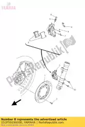 Aquí puede pedir soporte, almohadilla de Yamaha , con el número de pieza 1D2F59190000: