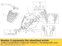 JC481219200005P, Piaggio Group, siatka szary aprilia scarabeo light carb 125 200, Nowy