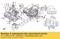 11110MJ1770, Honda, pl,comp breather honda cb seven fifty f2 nighthawk  cb750 cb750f2 750 , New