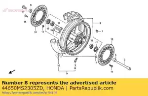 Honda 44650MS2305ZD wheel set*nh206m* - Bottom side