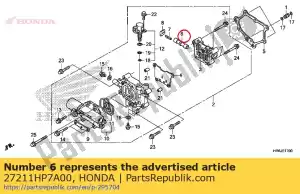 honda 27211HP7A00 válvula, cambio - Lado inferior