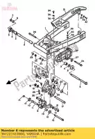 36Y221410000, Yamaha, as, draaipunt yamaha fj fzx fja 1100 1200 750, Nieuw