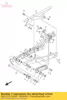 20S221510000, Yamaha, sigillo, guardia yamaha ajs xj  600 2009 2010 2011 2014 2015 2016, Nuovo