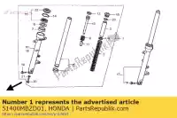 51400MBZD01, Honda, fork assy, ??r fr honda cbr  f sport fs cb hornet rossi fr s f2 cb600f cb600f2 600 , Nuovo