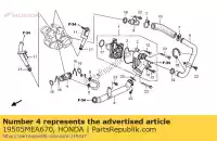 19505MEA670, Honda, gewricht, water (fr-r honda vtx  s vtx1300s 1300 , Nieuw