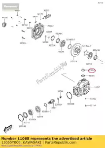 kawasaki 11065Y006 czapka kvf300ccf - Dół