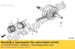 Aqui você pode pedir o pistão o. S. 0. 75 em Honda , com o número da peça 13104GT0305: