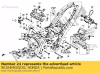 90104MGSD30, Honda, bout, flens, 12x168 honda nc  xa integra d dct xd dtc sd s x sa nc700d nc700s nc700sa nc700sd nc700x nc700xa nc700xd nc750xa 700 750 , Nieuw