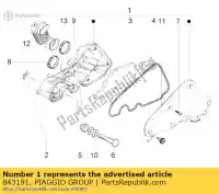 843191, Piaggio Group, Air.cl.case piaggio fly 125 150 2004 2009, Nouveau